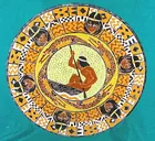 1930 Pottery Charger by Julian De Le Herreria