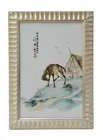 Lot # : 278 - Painted Horse Plaque, Chi-sheng, 20t