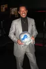 Charlie Sanders sig Football Helmet Braun & Helmer