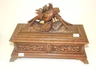 CARVED DRESSER BOX