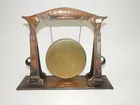 HAND HAMMERED ARTS AND CRAFT GONG STAND