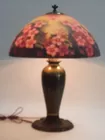 CONTEMPORARY REVERSE PAINTED LAMP