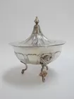 SANBORN MEXICAN SILVER COVERED DISH