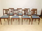 EIGHT BEVAN FUNNELL DINING ROOM CHAIRS