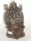 BRONZE GODDESS ON STAND