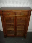 Oak cabinet