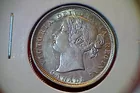 69) 1858 20C. Silver XF.