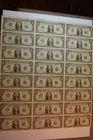 101) Uncut sheet of 24 $1.00
