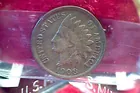 120) 1908S Indian cent V.F.