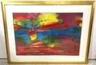 Peter Max (1937-)  Stormy Sail Ltd Ed Serigraph