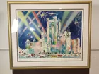 Leroy Neiman (1921-2012) Ice Castle Serigraph