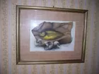 LUIGI RIST 'SMOKED SALMON' COLOR WOOD BLOCK