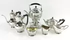 Tiffany & Co. Makers Ribbed Silverplate Tea Set