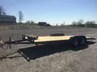 2016 18' car trailer with ramps