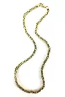 14k Gold Kings Link Necklace 24 Necklace