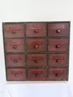 Early 12 drawer apothecary