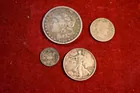 68) 90% Silver coins