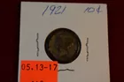 148) 1921 Merc. Dime