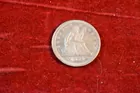 153) 1854 Seated Qu.