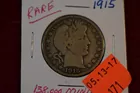 171) 1915 Barber Half