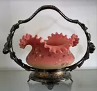 Victorian Burmese Art Glass Bowl
