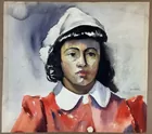 Walt Frances ( Walter) Kuhn (1877-1949) Watercolor