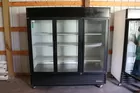 True Reach in Triple Door Cooler on Casters