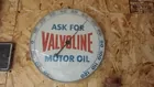 1960's Ask For Valvoline Advertising Thermometer