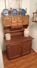 Antique Possum Belly Hoosier Cabinet