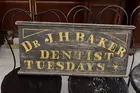 19th C. Wooden sign