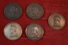 58) Peabody, Mass. Award Medals