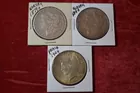 139) (3) Silver Dollars