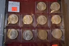 140) (10) Morgan Dollars