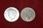 143) (2) 1922 Peace Dollars