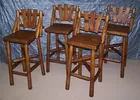 LETS TALK AUCTION CO. - Set 4 Rittenhouse Stools