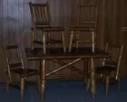LETS TALK AUCTION CO. - early Clarke Table & Chair