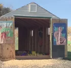 Moveable shed, 10' x 20'