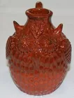 J Seagreaves Folk Art Owl jug