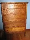 oak chest of drawers