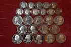 151) 11 Pr. Dimes & 14 Quarters