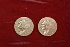 153) 1912 & 13 $2&1/2 Gold