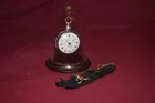 1788 Silver watch in display case