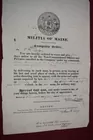 131) 1834 Me. Militia