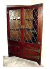 Gustav Stickley Mission Oak Corner Cupboard