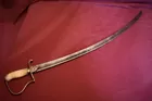 138) War of 1812 crossguard sword