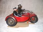 Hubley Motorcycle with sidcar