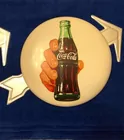 1950 16Coke Button w/ Arrow