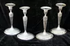Early Dutch Silver Candlesticks