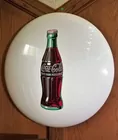 Fabulous White 36 Coca Cola Button Sign