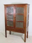 12 tin pie safe w/ drawer